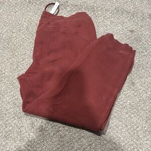 Lululemon Red Joggers